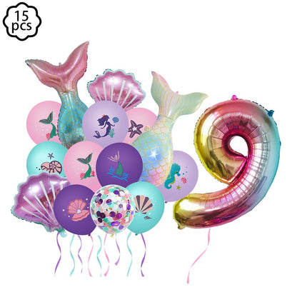 Big Upright Mermaid Tail Balloon Mermaid Balloon Wedding Baby Shower Kids Girls Birthday Decor Mermaid Birthday Party Decoration