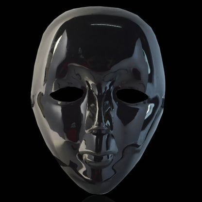 New Plastic Full Face Masks Street Dance Mask Masquerade Dance Mask Halloween Street Dance Mask For Cosplay Party Props