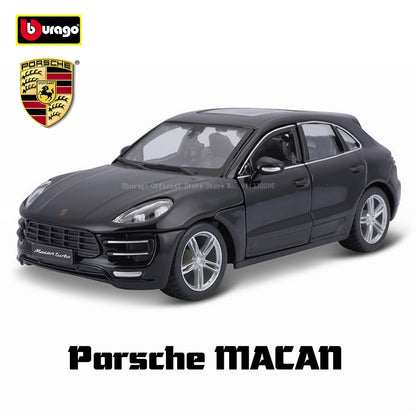 Bburago 1:24 Porsche 963 24 alloy racing car Alloy Luxury Diecast Car Model Toy Collection Gift Multiple styles to choose from