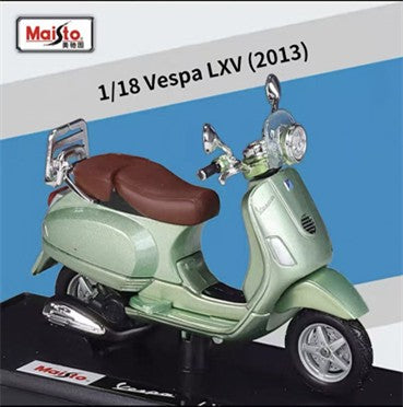 Maisto 1:18 Vespa GT300 Moto de Liga Simulação Diecast Metal Modelo Clássico de Moto Coleção Brinquedo Infantil Presente