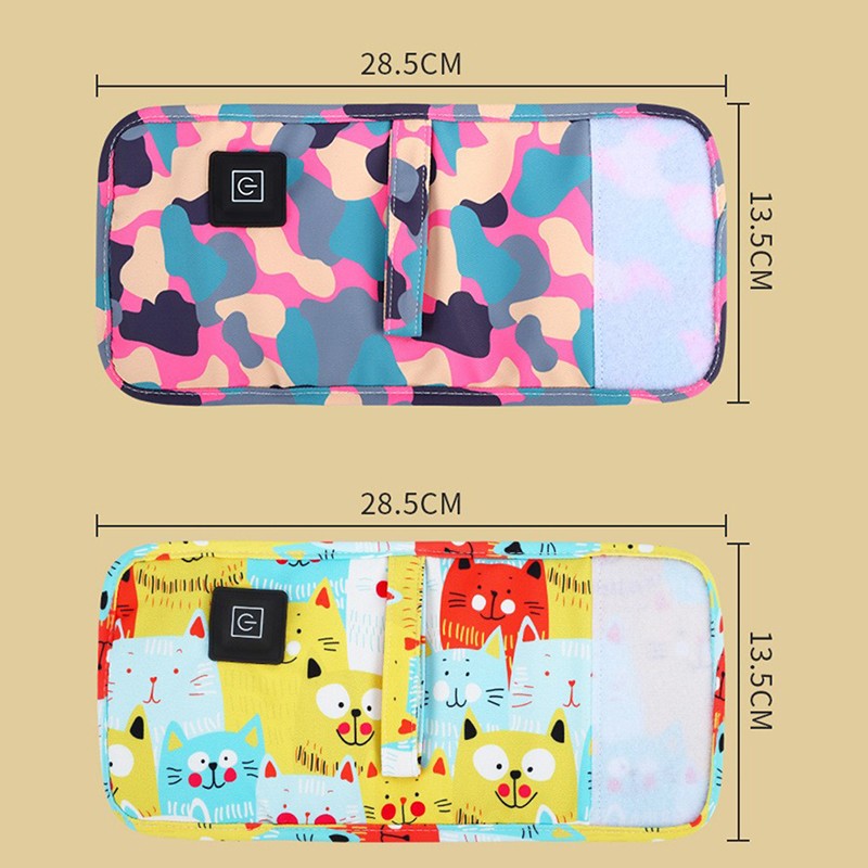 USB Milk Water Warmer Travel Stroller Insulated Bag Baby Nursing Bottle Heater Newborn Infant Portable Bottle Feeding Warmers