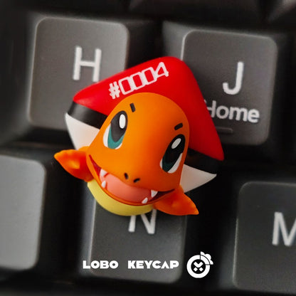 Pokemon Series Bulbasaur Squirtle Pikachu Charmander Mechanical Keyboard ESC Keycap Decoration Accessories Figures Gift