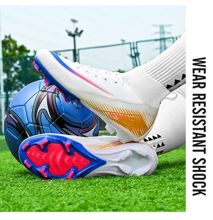 TF/FG Men Soccer Shoes Society Cleats Professional Indoor Football Field Boots Fast Training Outdoor Football Shoes Sneaker