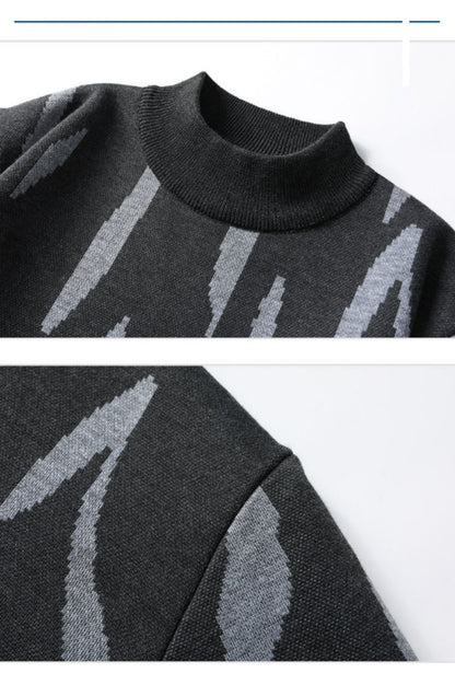 Men New Style Pullovers Warm Knit Sweater Soft Thermal Cardigan Inspired Winter Clothing Plus Size Multi Color Options