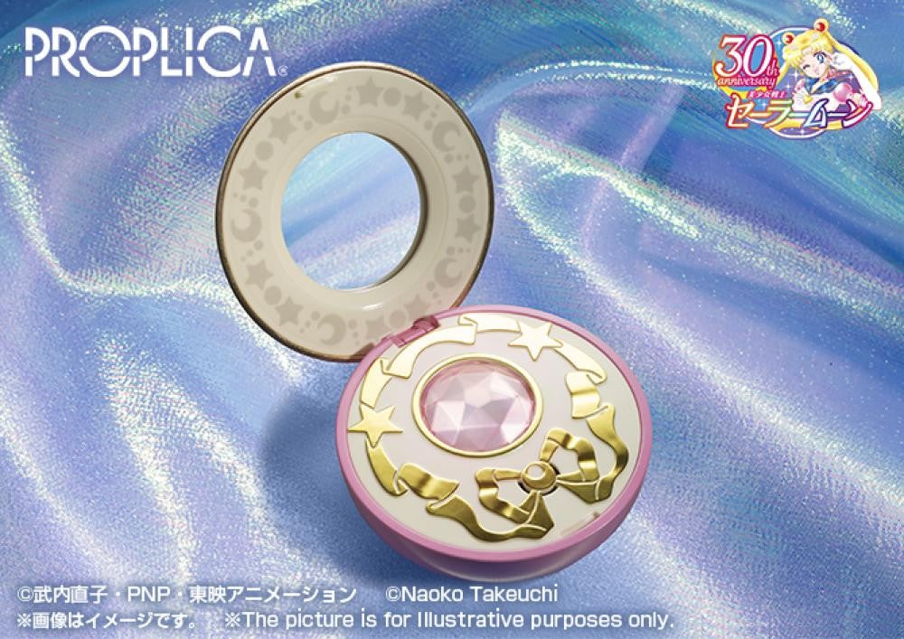 Em Estoque Original BANDAI PROPLICA Moon Stick Broche de Transformação Caneta de Disfarce Estrela de Cristal Figura Anime Sailor Moon Modelo de Brinquedo