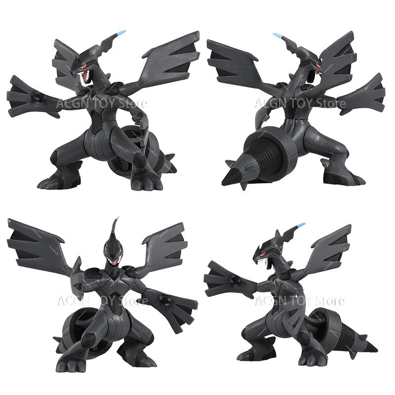Bonecos e figuras de ação Pokémon TOMY originais: Zacian, Zamazenta, Reshiram, Arceus, Lunala, Rayquaza, Giratina, Zygarde, Palkia, Kyogre - Brinquedos de PVC