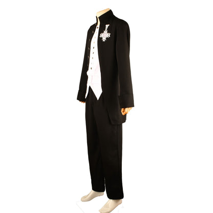 Fulujiacos Ghost Cosplay Costume Alpha and Omega Papa Emeritus Cosplay Costume uniform Suit Halloween Stage Show Roleplay Men