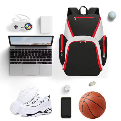 Custom Team Basketball Backpack Personalized Sports Bag with Free Logo Name Professional Gear Backpack for Players Training