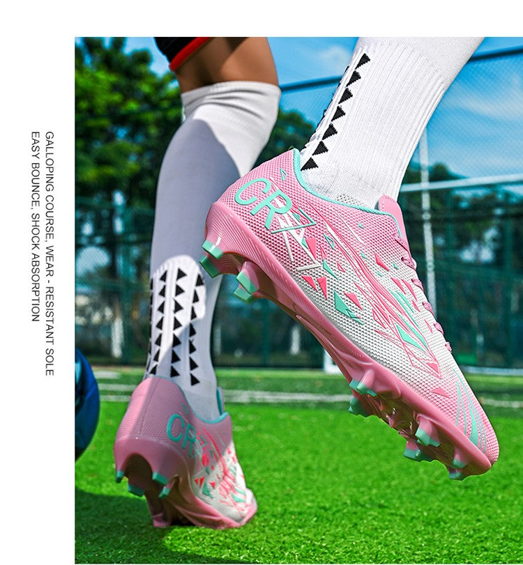 New Men Professional Soft Football Boots Sneakers Match Soccer Shoes Ultralight Futsal High-quality TF/FG Unisex Hot Sale Cleats