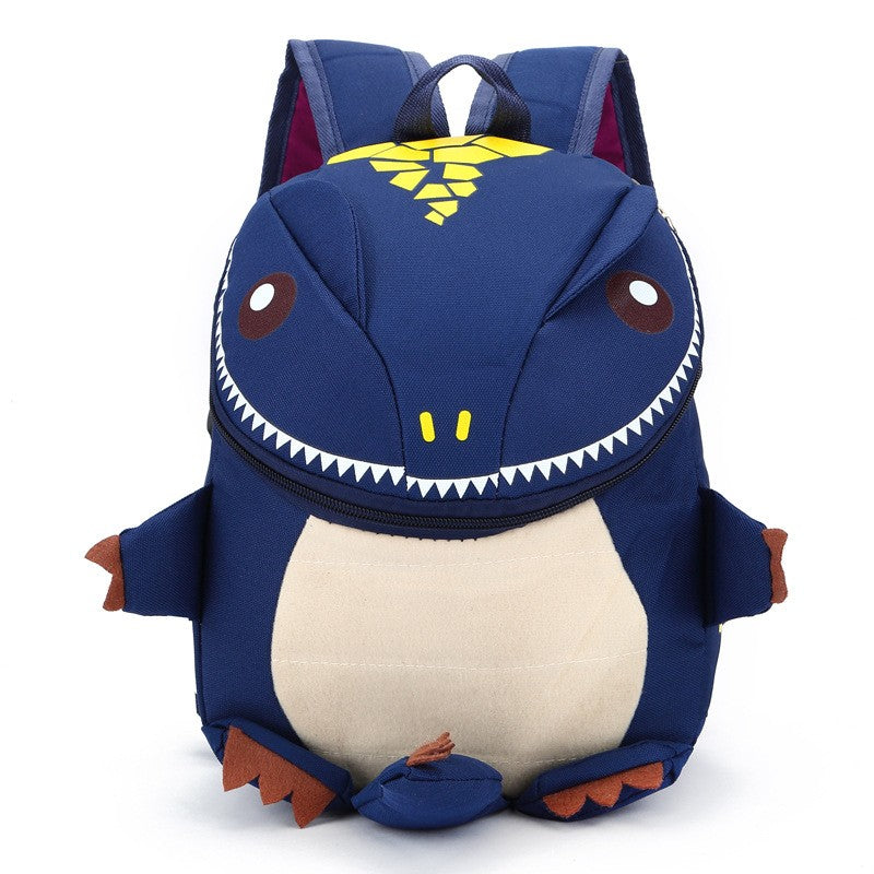 Nova Mochila Escolar Infantil de Dinossauro em Desenho Animado, para Meninas do Jardim de Infância, em Tecido Oxford, Mochila Escolar para Meninos à Prova d'Água, Mochila de Viagem com Animais