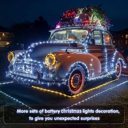 Battery Operated 20/40/80/160Led String Light Christmas Lights for Garland Wedding Party Holiday Decorations