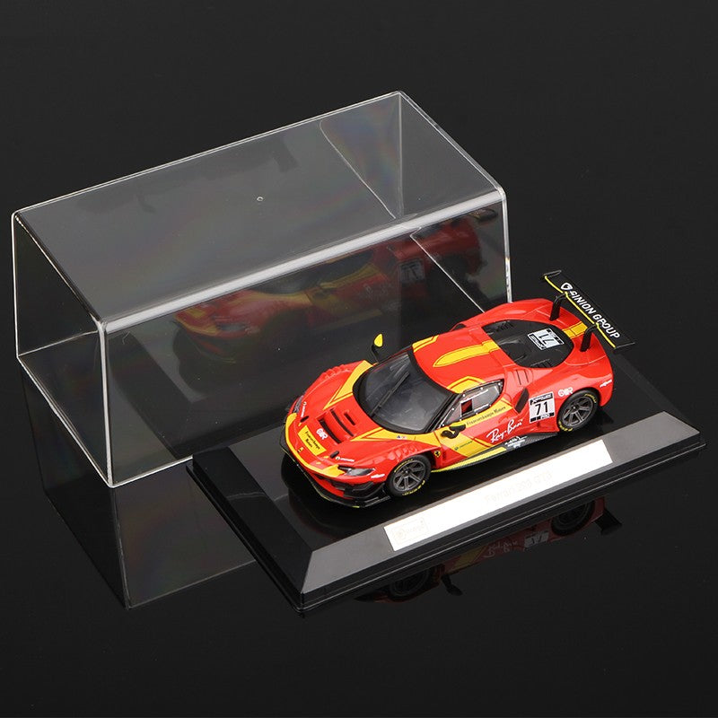 Bburago 1:43 Porsche 963 Modelo de Carro 24h Le Mans Miniatura de Liga Veículos de Brinquedo Diecast Voiture Coleção de Presente