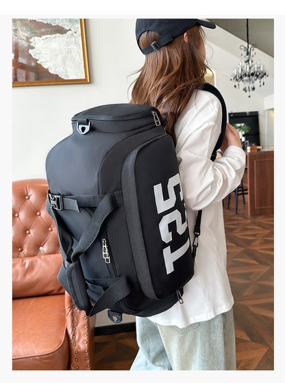 Customized logo fitness bag football backpack swimming taekwondo waterproof backpack luggage bag printed pattern