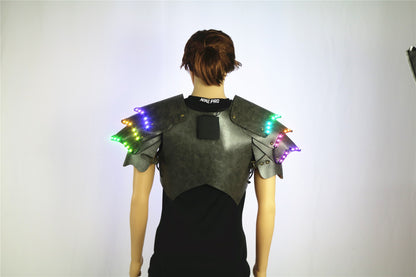 COSPLAY-Luminous LED Clothing, Fluorescent Glasses, Stage Show Armor, Night Show, Party Atmosphere Props