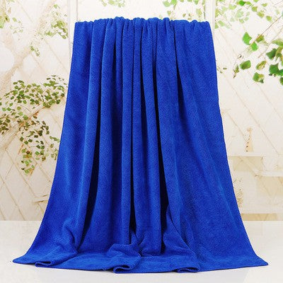 100X200cmMicrofiber Bath Towel ,  Extra Absorbent, Fast Drying, Multipurpose for Swimming, Fitness, Sports, Yoga, Grey