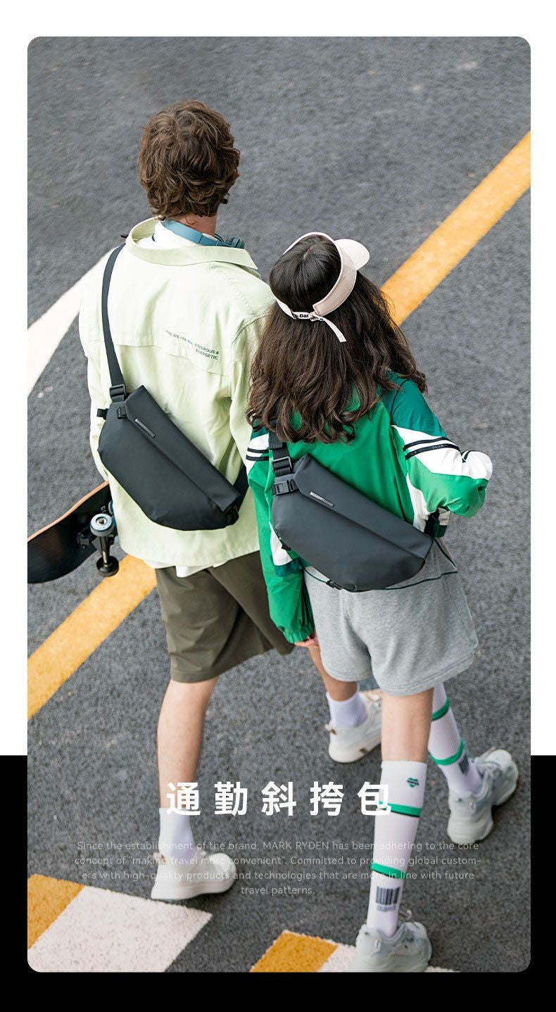 Mark Ryden Camera Crossbody Bag Waterproof Ipad Multifunctional Chest Bag Men's Personal Shoulder Bag Stand Messenger Bags