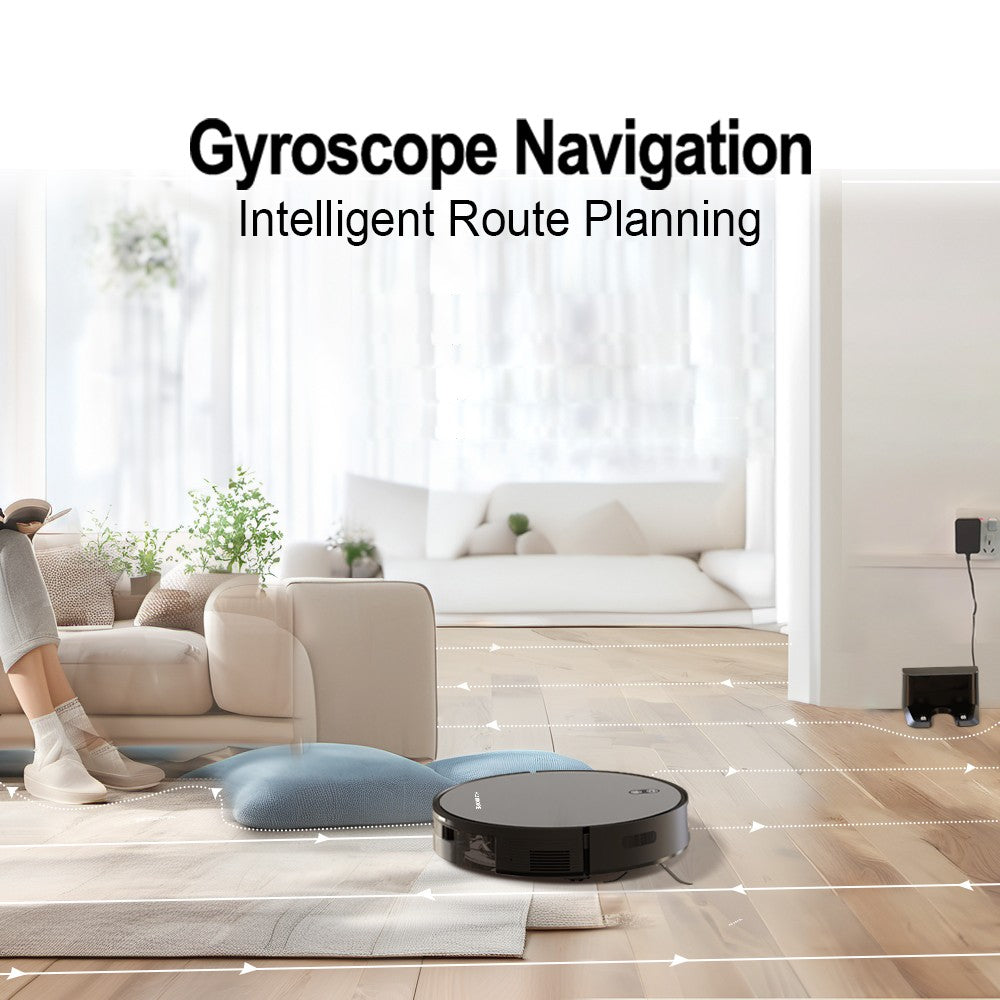 Robot Vacuum Cleaner Combo Mop,6500PA Suction Robotic,WiFi/Voice Control,Auto-Recharge,Pet Hair For Home Vacuum Cleaning Robotic