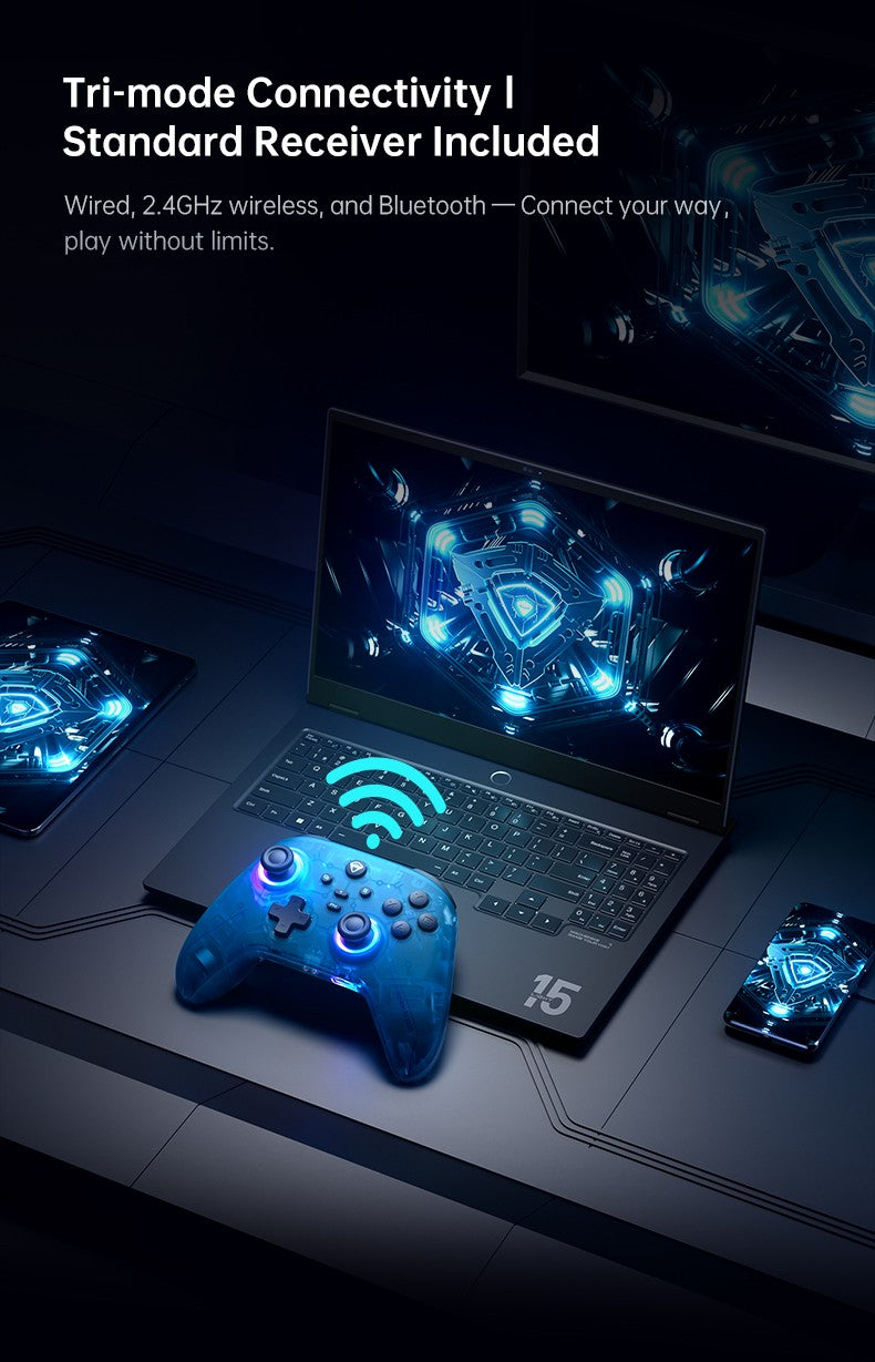Machenike G3V2 G3Pro PC Gaming Controller Hall Joysticks Hall Effect Gamepad for Nintendo Switch iPhone Android Mobile Phone PC