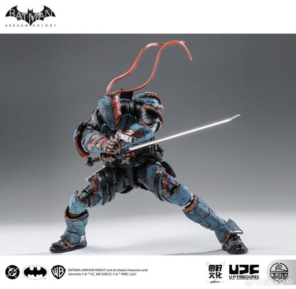 In Stock 1/12 Upfinegures Lpzz Deathstroke Arkham Knight Game Peripherals DC002 Anime Action Figure Model Toy Collectibles Gift