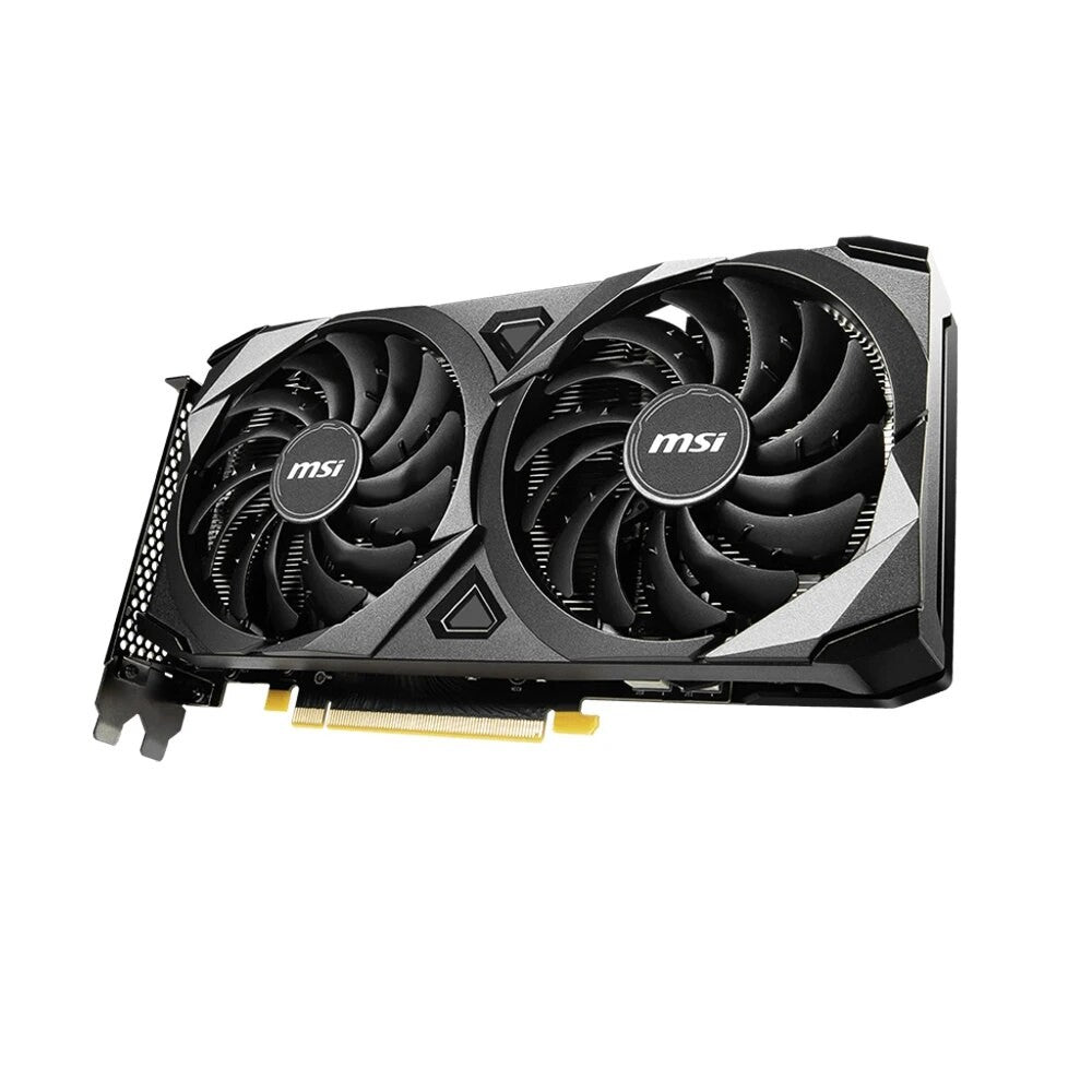 Placa de Vídeo MSI GeForce RTX 3060 VENTUS 2X 12G OC para Jogos 12GB GDDR6 192 bits HDMI DP PCI-E 4.0 8 pinos Desktop Placa de Vídeo Nova