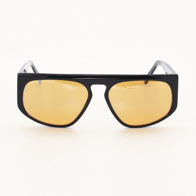 Iron Man Robert Downey Sunglasses Tony Stark Original Sunglasses Yellow Lens Cycling Glasses Man Car Driving Glasses Oversized