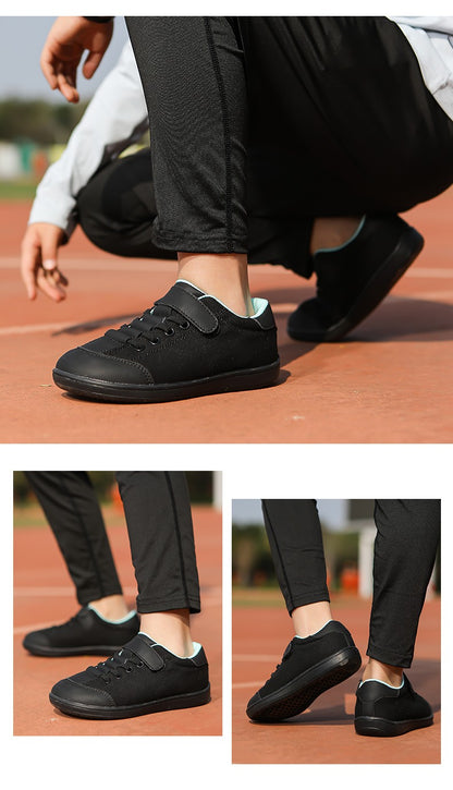 Children's Wide Version Barefoot Shoes Boys And Girls Anti Slip Baby Shoe Childrens Sport Shoe Zero-Drop Healthy Sole Breathable