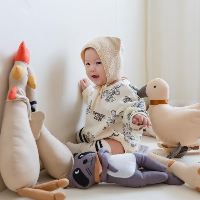 Instagram Baby Giraffe Doll Canvas Toy Doll Children's Baby Comfort Doll Comfort Pillow PP Cotton