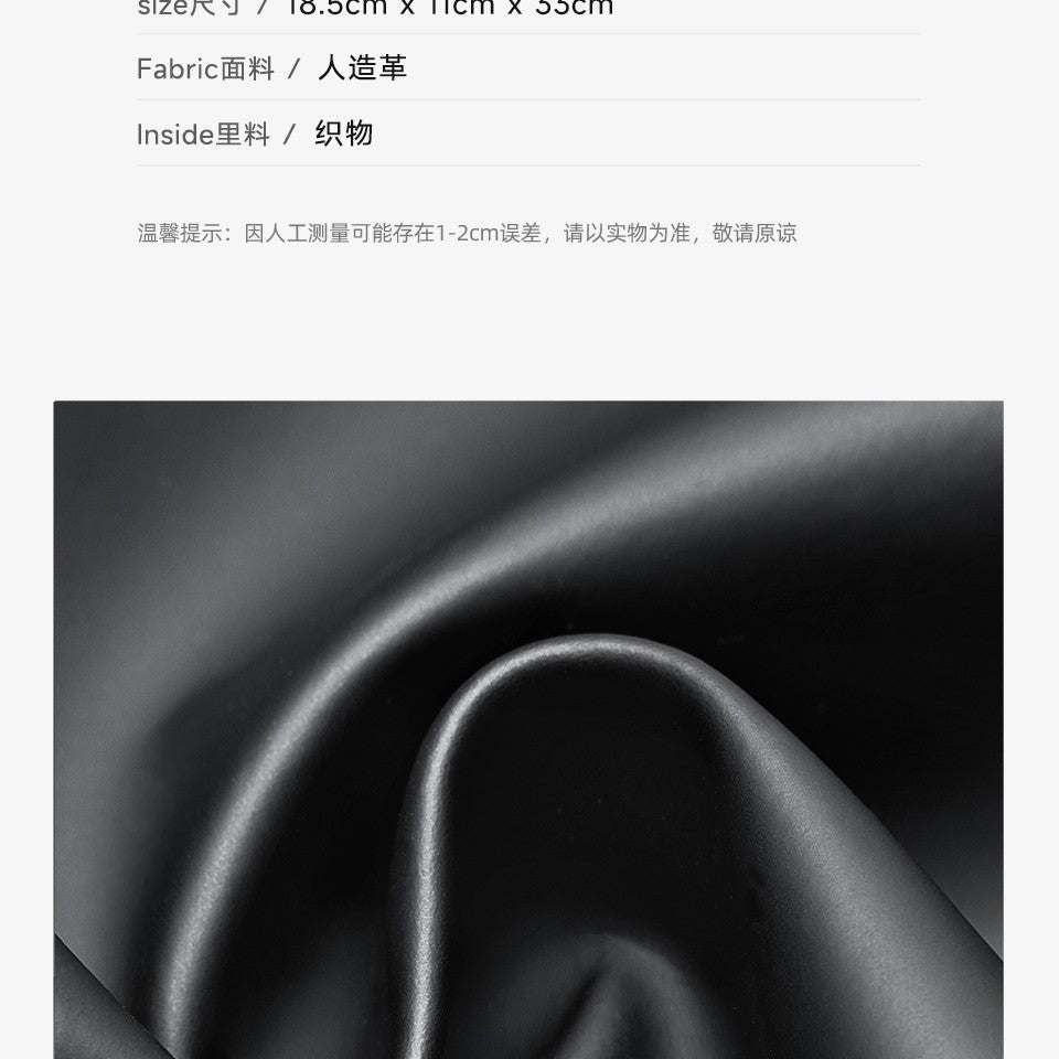 Septwolves Business Thin Printed Leather Crossbody Sling Bag Man Fashion Casual Travel Monogram Print Fabric iPad Shoulder Bag