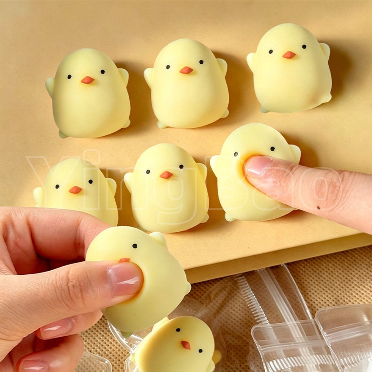 4/5/6PCS Kawaii Squishies Mochi Animal Antistress Toys Stress Relief Ball Relaxing Mood Squeeze Gifts Party Favors for Birthday