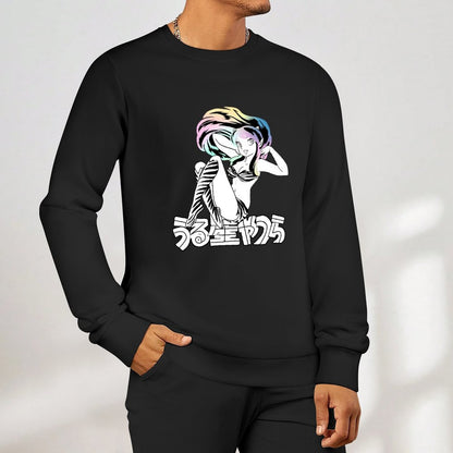 URUSEI YATSURA Pullover male clothes men's sweat-shirt set tracksuit men winter clothes autumn sweatshirt