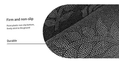 VIKAMA Christmas Decor Crystal Velvet Hallway Runner Red Plaid Print Living Room Corridor Decorative Rug Home Decor