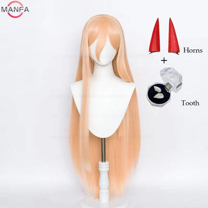 Peruca Cosplay de Anime de Alta Qualidade Marin Kitagawa Longa Rosa Laranja Resistente ao Calor Cabelo Sintético + Touca de Peruca