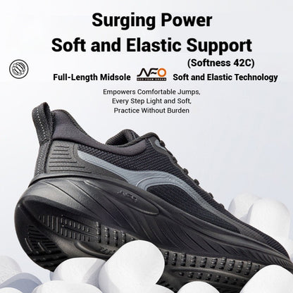 361 Degrees SoftFlow 3 Men's Running Shoes Autumn Leather Lightweight Shock-absorption Fitness Commuting Sneakers Male 672432232