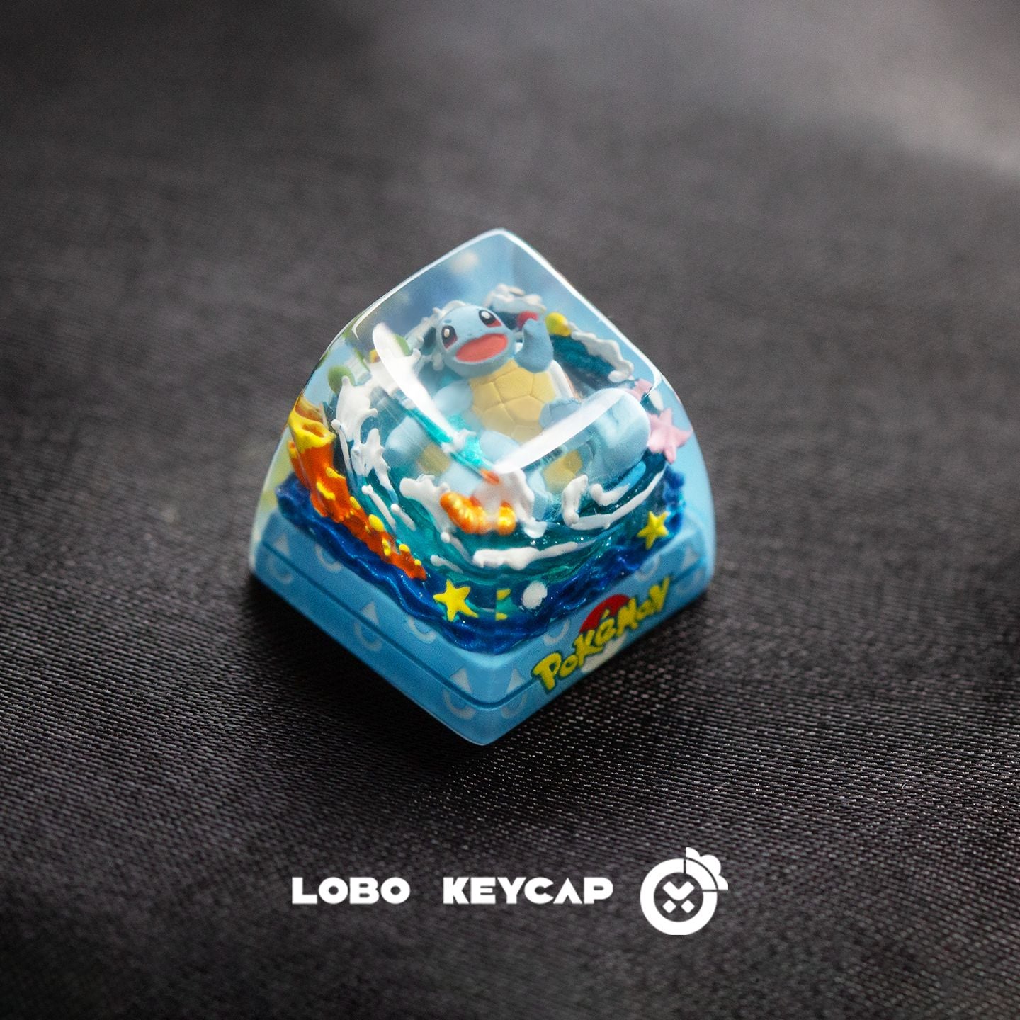 Teclas personalizadas de resina fundida com tema de Pokémon, Pikachu, Gengar para teclado mecânico - Presente personalizado