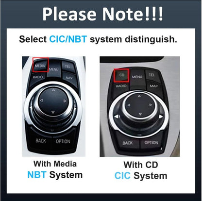 Estéreo Touchscreen Wireless CarPlay Android 15 Para BMW Série 1 F20 F21 F22 F23 2016 - 2023 Sistema NBT/EVO WiFi GPS 4G F6NAVI