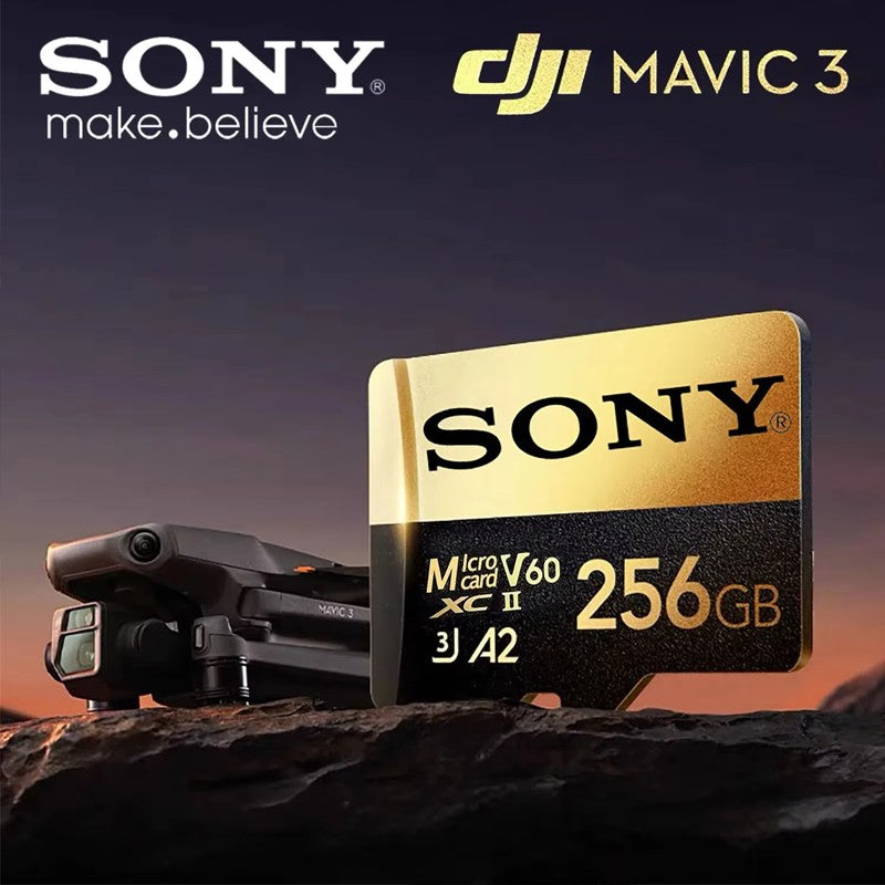 Cartão de Memória SONY TF 1TB Alta Velocidade Micro SD Card 1024GB 128GB 256GB 512GB A2 U3 V30 Cartões Flash SD TF Para Celular Xiaomi Computador