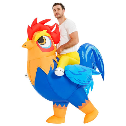 HOT Anime Dinosaur Inflatable Costume Party Mascot Costumes Suit Disfraz Cosplay Halloween Costumes For Adult Kids Dress