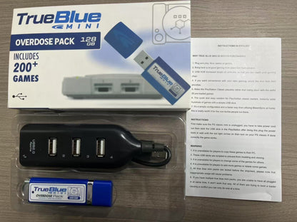For True Blue Mini PACK CRACKHEAD/METH/WEED PACK64G/FIGHT PACK32GB/OVERDOSE PACK128GB For Genesis/Mega Drive/Playstation Classic