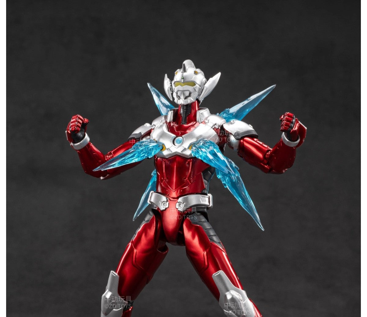 Boneco Articulado Ultraman ZD Toys Kotaro Higashi Terno Zero Terno Tiga Terno Ace Ultra Seven Ultraman Jack Modelo Colecionável Adulto