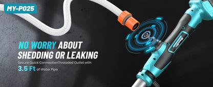 Seesii Cordless Stick Water Transfer Pump Handheld Portable Utility Sump Pump 3/4" Outlet for Pool/Garden/Pond/RV/Boat Draining