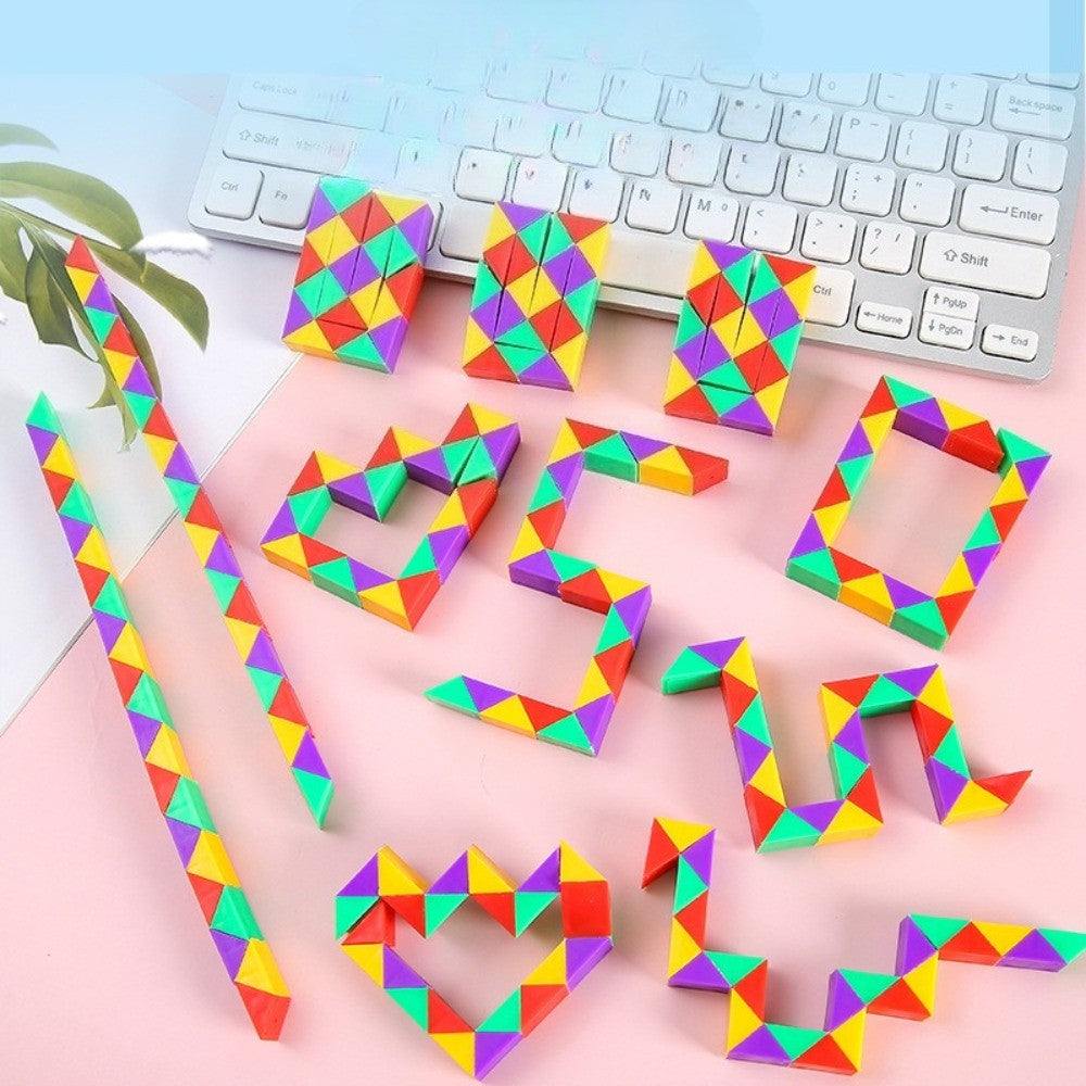 5-30PC Creative Rainbow Transformation Magic Ruler for Birthday Celebration Wedding Carnival Christmas Back To School Party Gift