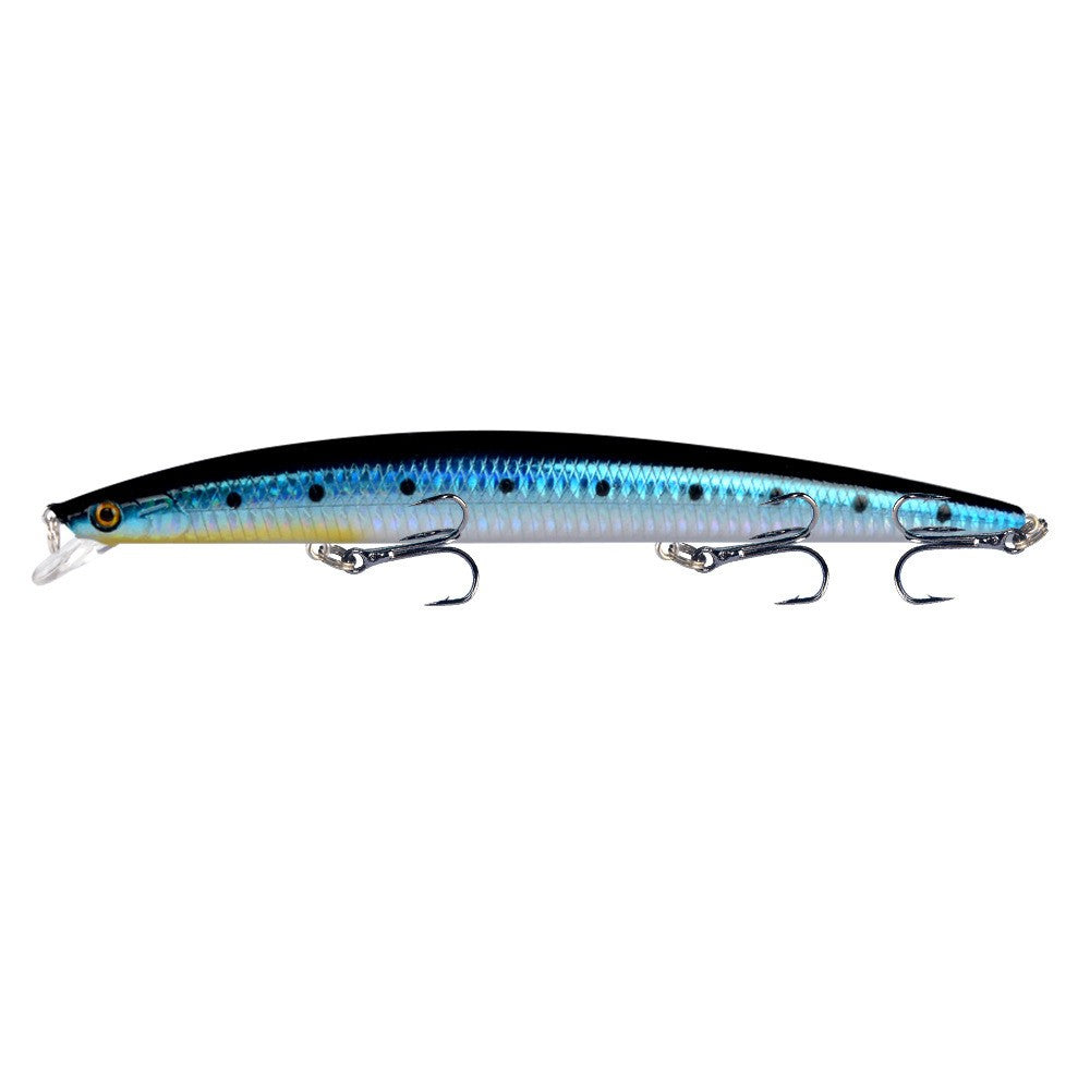 1pcs 18cm 24g Minnow Fishing Lure Laser Hard Artificial Bait Plastic Big Fake Fish Lures Sea Fishing Bait Crankbait Wobblers