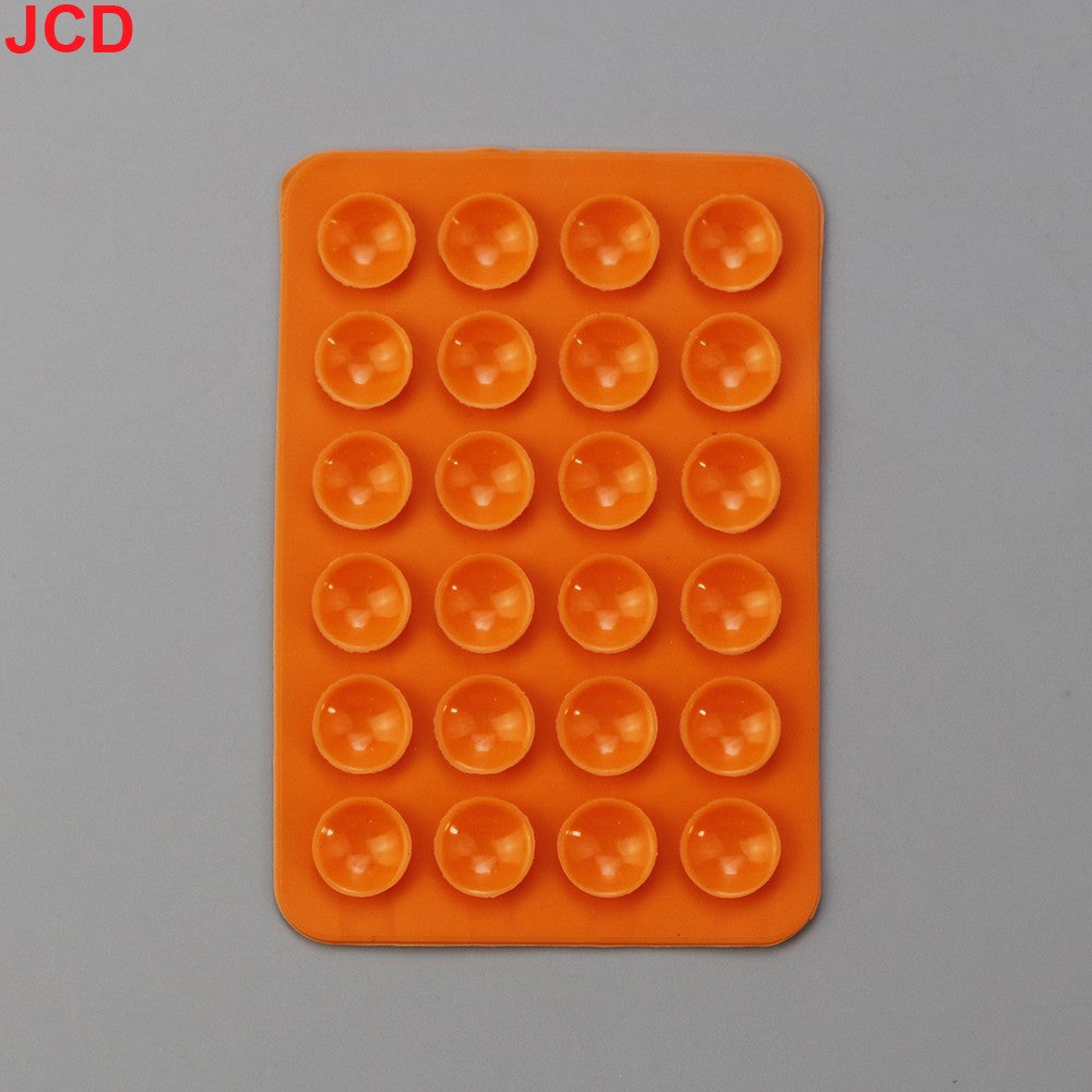 JCD 24 Quadrado Silicone Espesso Ventosa Ventosas Celular Tablet Bagagem Ventosa Carregador Universal Capa de Couro