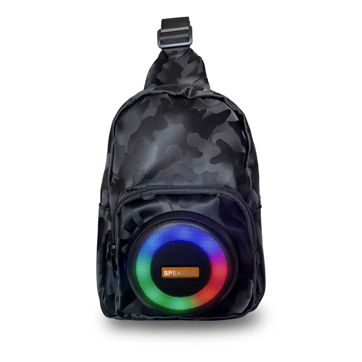 Wireless Bluetooth Speaker Bag Chest Bag for Men Crossbody Bag Waist Bag Hifi Sound Quality Cycling Music Bag Back to School Bag