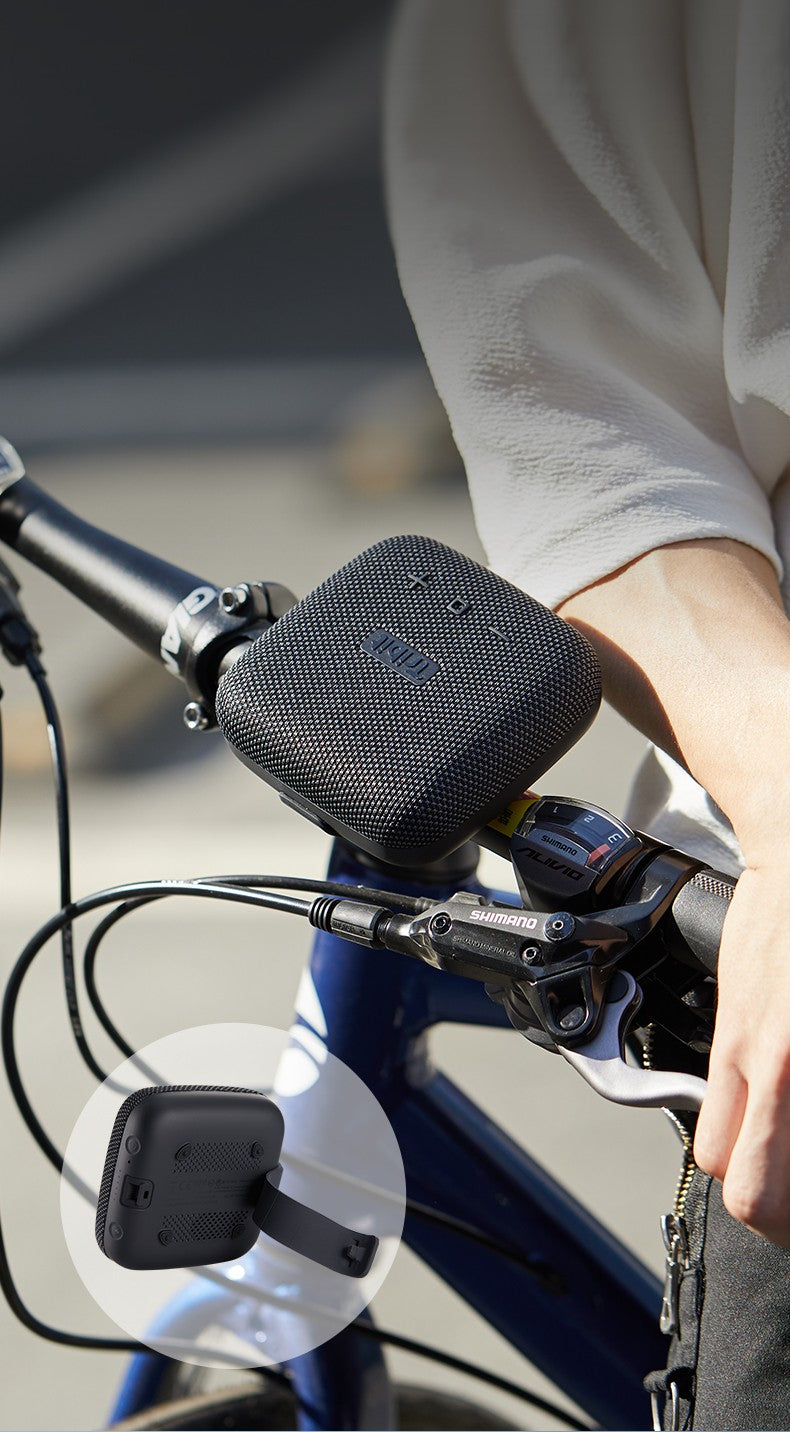 Caixa de Som Portátil Tribit-StormBox Micro Bluetooth, À Prova D'Água IP67, para Festas ao Ar Livre, Acampamento, Viagem, Alto-falante Sem Fio, Microfone Embutido