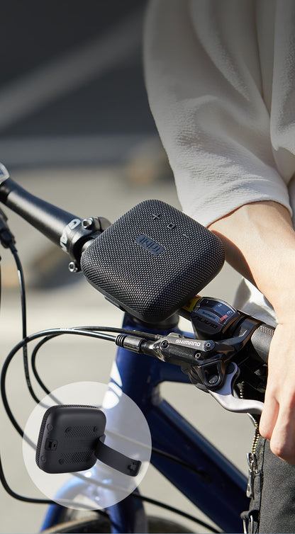 Caixa de Som Portátil Tribit-StormBox Micro Bluetooth, À Prova D'Água IP67, para Festas ao Ar Livre, Acampamento, Viagem, Alto-falante Sem Fio, Microfone Embutido