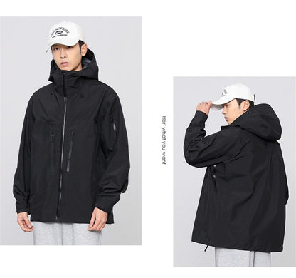 Arc Duricrust Rain-proof Jackets Mens Womens High Quality Camping Coat Outdoor Waterproof Windbreaker Hiking Mountain Clothes