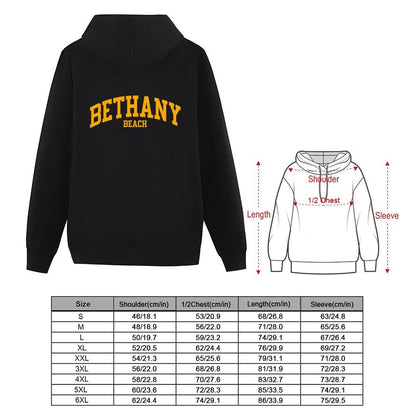 Bethany Beach Hoodie mens clothing anime clothes men clothes men wear new in hoodies & sweat-shirt