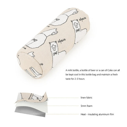 J15U Multi Functional Insulated Infant Bottle Cover 6 Hour Temperature Control Design