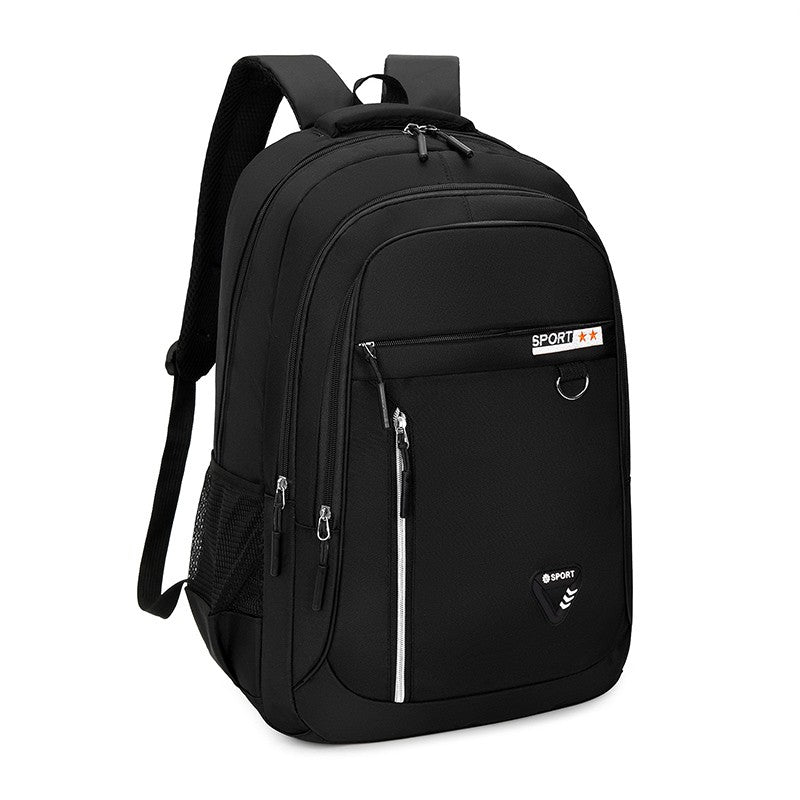 Men's backpack - large capacity, adjustable shoulder straps, multiple compartments, suitable for school, travel, and work, casua